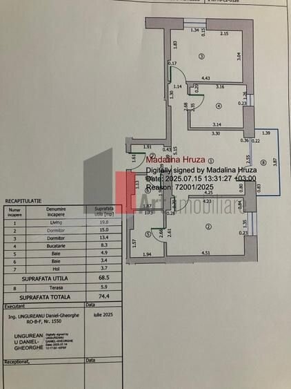 Gorjului Lujerului Militari vanzare apartament 3 camere mobilat utilat Novum 56